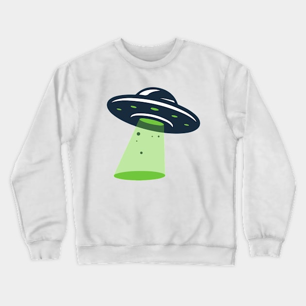 UFO Desing Gift Crewneck Sweatshirt by SGcreative